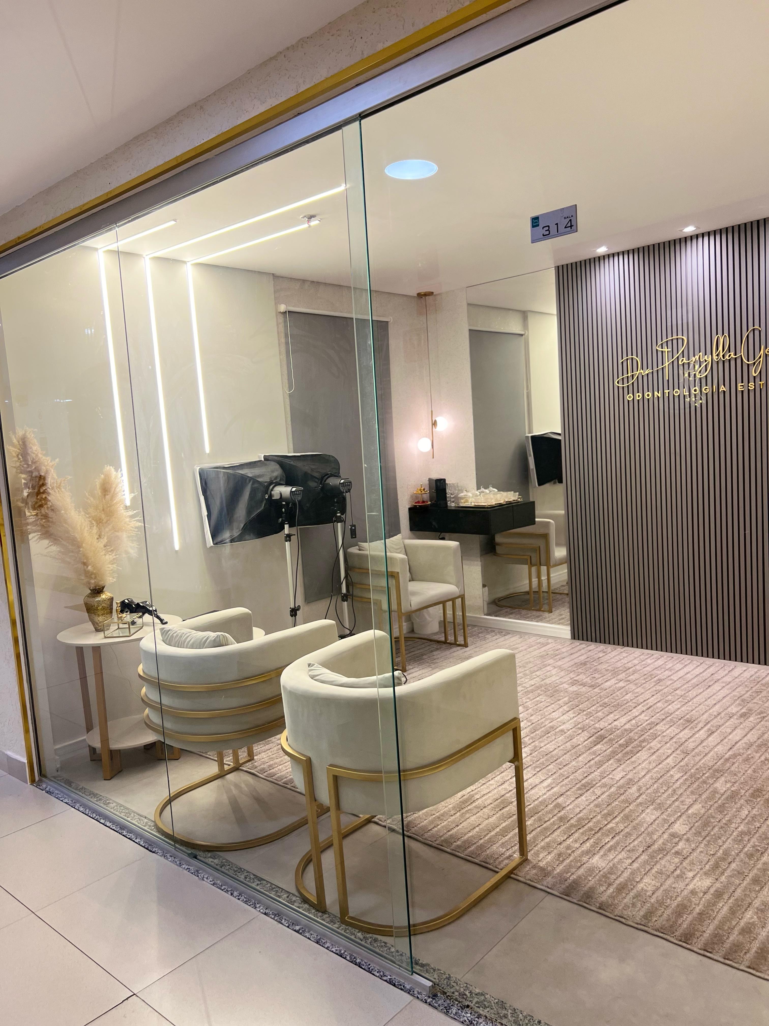 Recepção da clínica